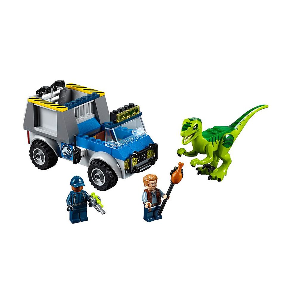 LEGO Juniors Jurassic World Raptor Rescue Truck 