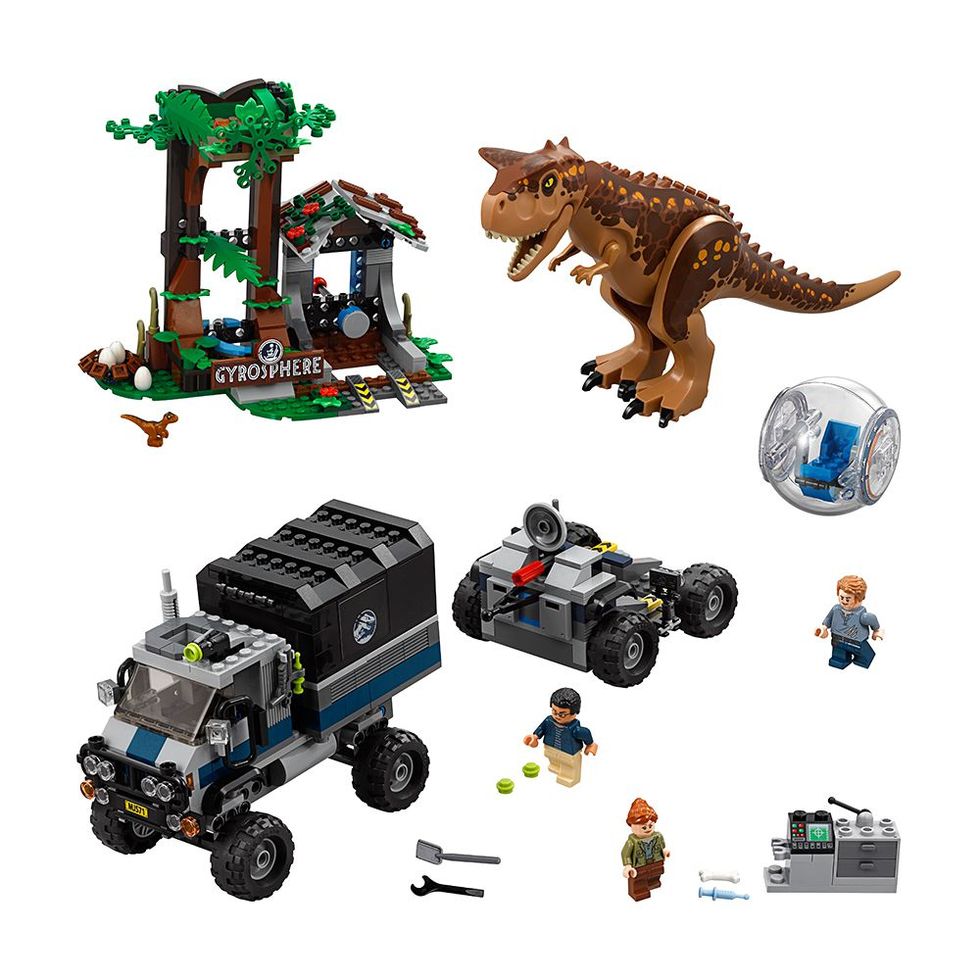 LEGO Jurassic World Carnotaurus Gyrosphere Escape 