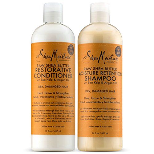 SheaMoisture Raw Shea Butter Shampoo & Conditioner Set