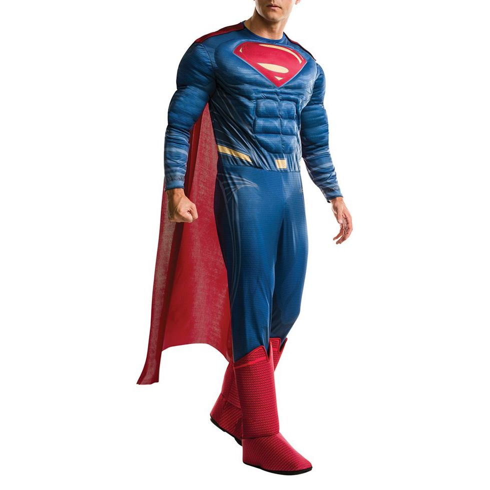 Women's Black Superman Man of Steel Costume T-Shirt Pink Cape JR Size  Medium