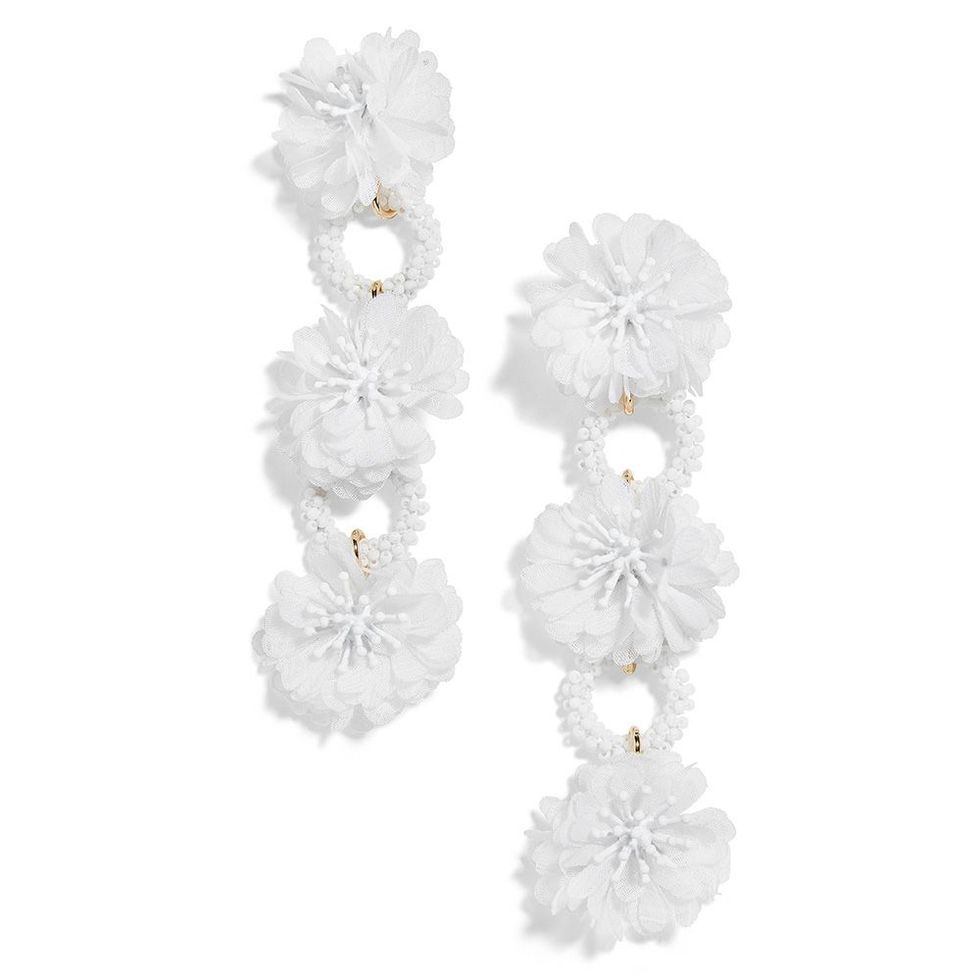 BaubleBar Vernita Flower Drop Earrings
