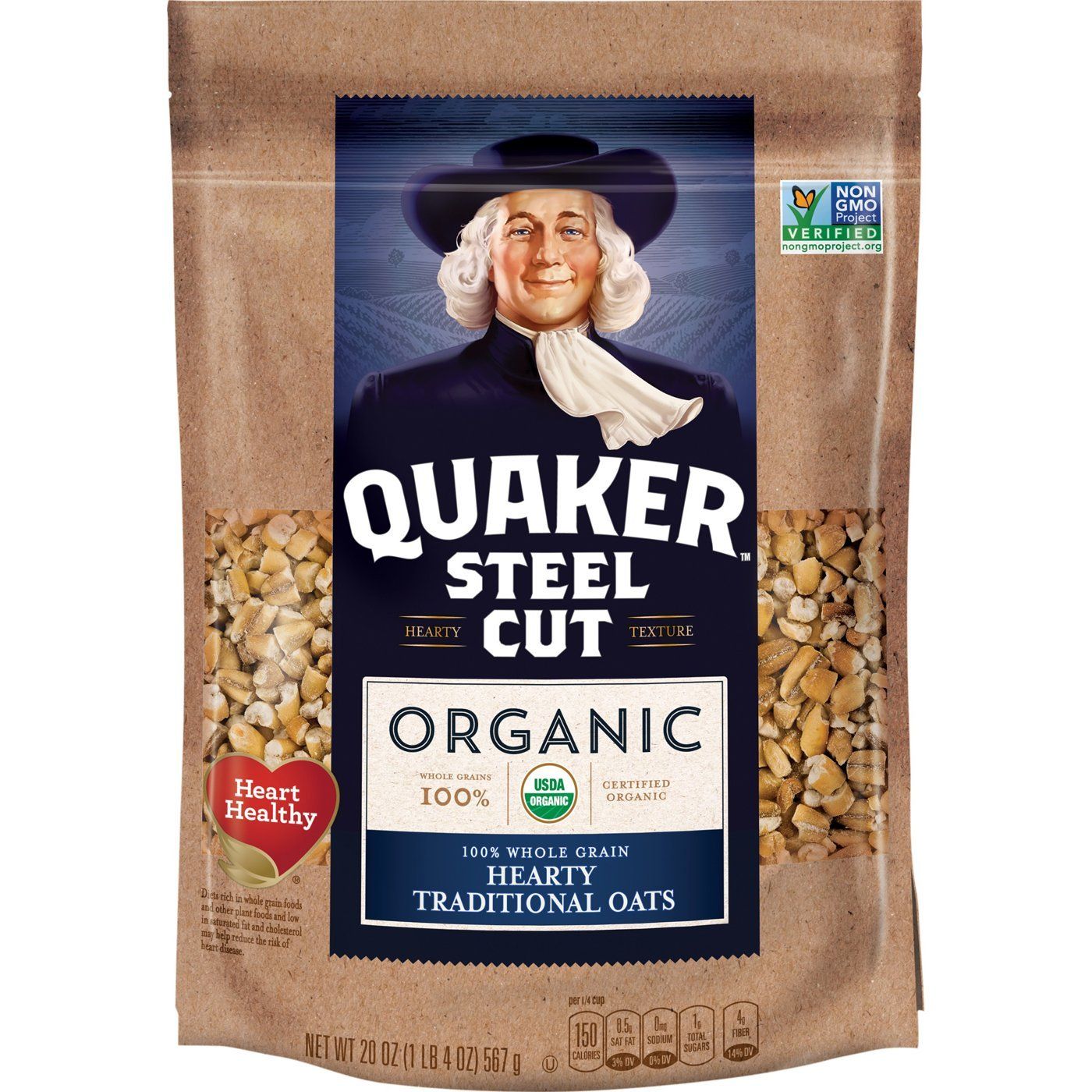 Quaker Steel-Cut Organic Oatmeal