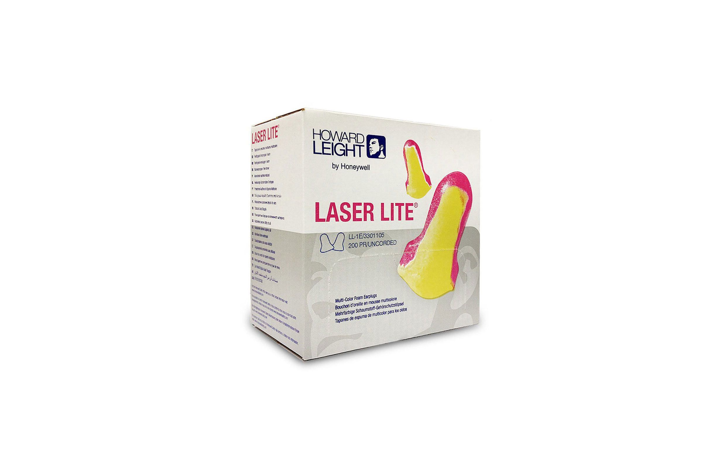 Howard Leight Laser Lite Disposable Foam Earplugs