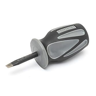 Best Overall: Craftsman Extreme Grip Stubby Slotted Screwdriver