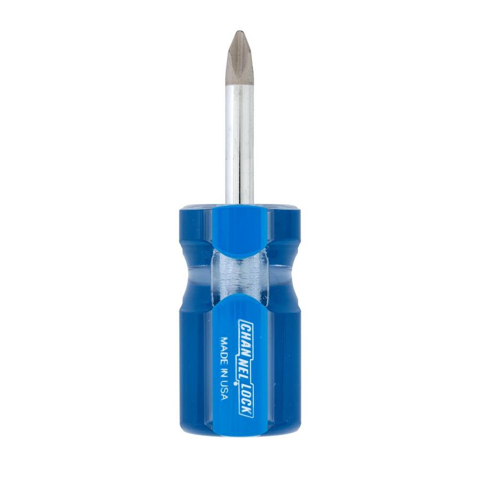 Best for Stability: Channellock No. 2 Stubby Phillips Head Screwdriver