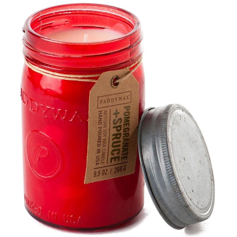 Pomegranate & Spruce Jar Candle