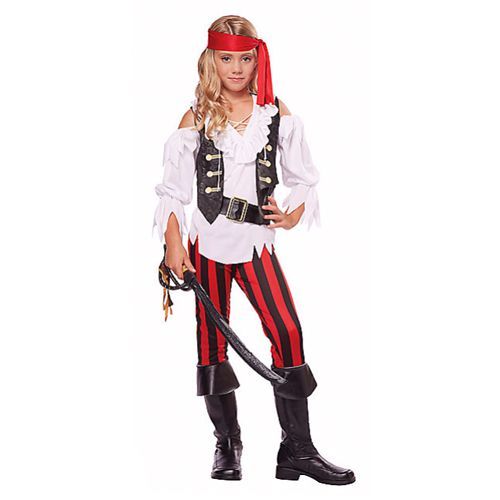 Kids Posh Pirate Costume