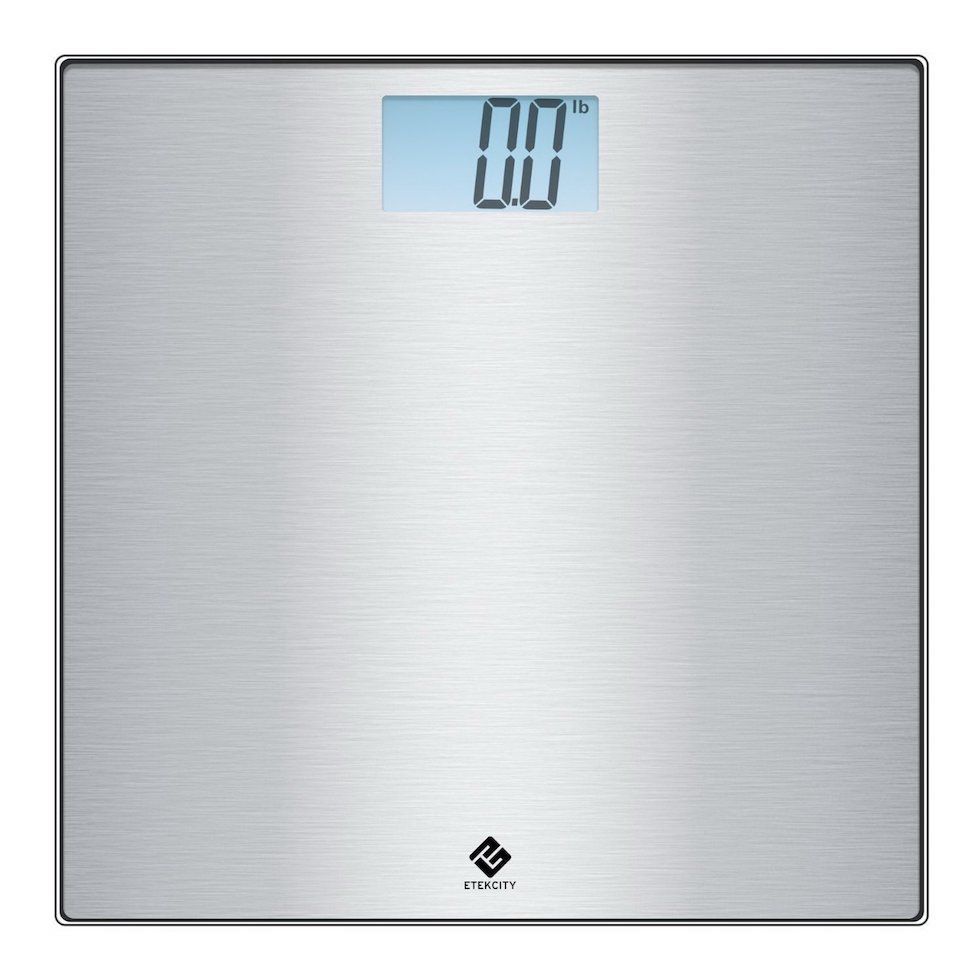 Etekcity Stainless Steel Digital Body Weight Bathroom Scale, Step-On  Technology, 400 Pounds, Silver