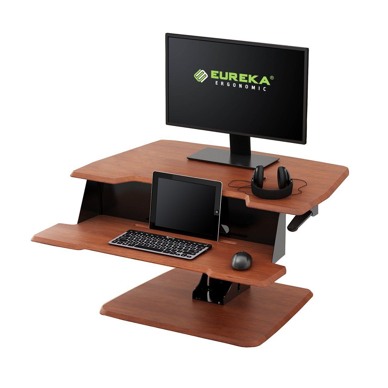 Height Adjustable Sit-Stand Standing Desk Converter