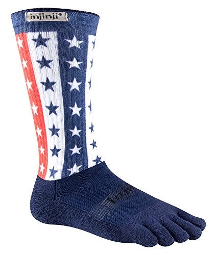 Injinji Trail Midweight Crew Xtralife Socks