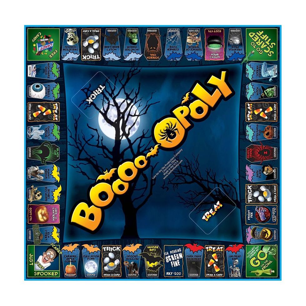 Late for the Sky Boo-opoly Board Game