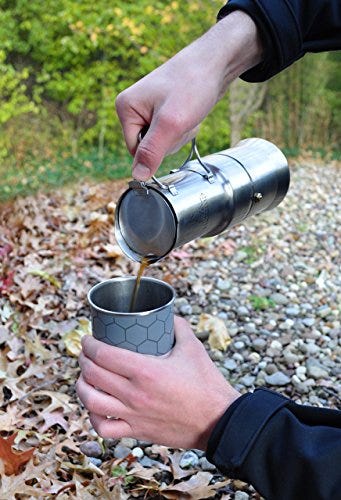 nCamp: Espresso-Style Camping Coffee Maker