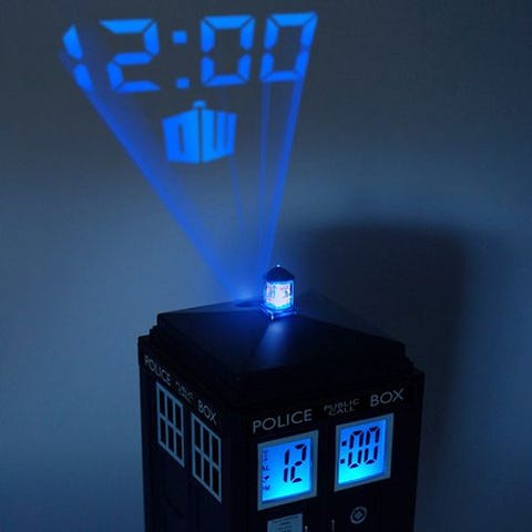 15 Best Alarm Clocks For 2018 Cool Digital Projection Speaking Doctor Who Tardis Projection Alarm Clock