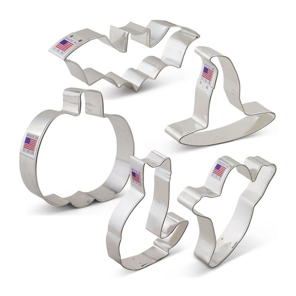 Ann Clark Cookie Cutters 9-Piece Numbers Cookie Cutter Set Birthday Number Cookie Cutters with Recipe Booklet