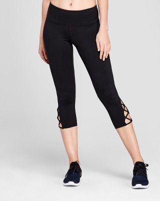 Responsible, Capri Legging with Laced-Up Side Details
