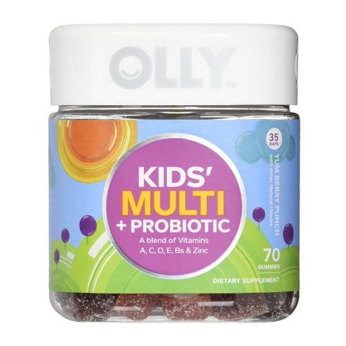 Olly Kids Multi + Probiotic Yum Berry Punch Gummies
