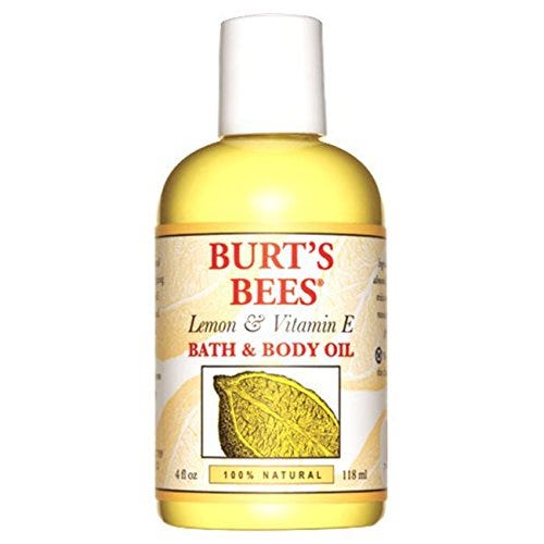 Burt's Bees 100% Natural Lemon and Vitamin E Body and Bath Oil - 4 Ounce Bottle [1]