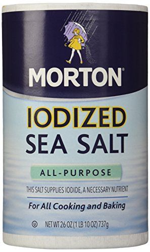 Morton Iodized Sea Salt 