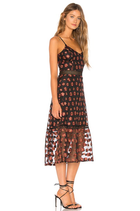 17 Fall Wedding Guest Dresses What To Wear A Bb Dakota Flower Dress Revolve