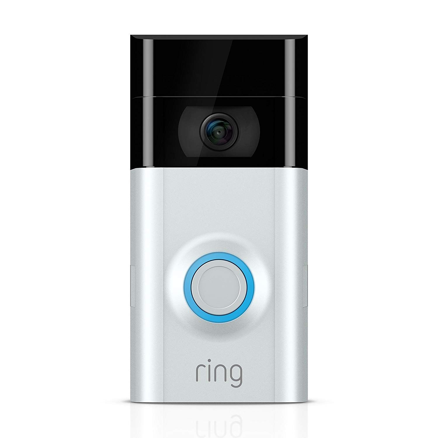 Ring Video Doorbell 2 in Satin Nickel/Venetian