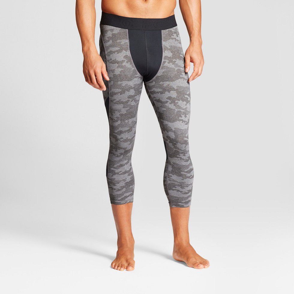 Target Camo Print Cropped Compression Tight Leggings