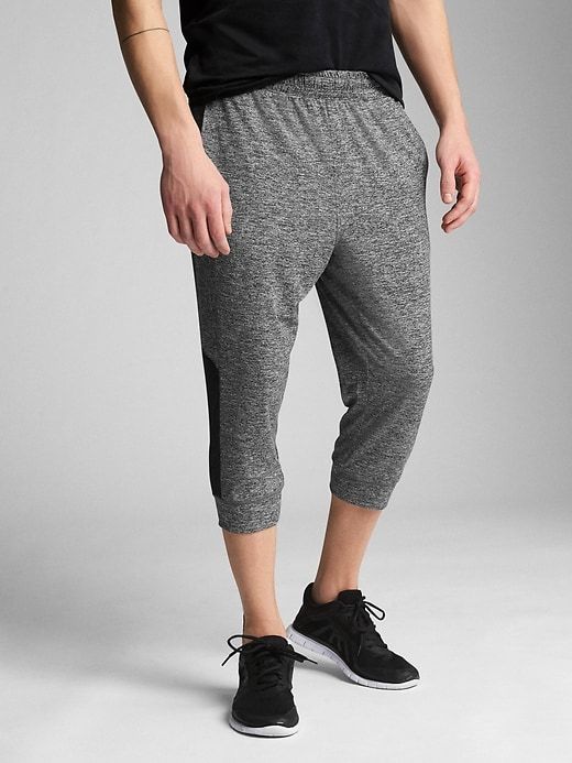 gapfit brushed tech jersey joggers