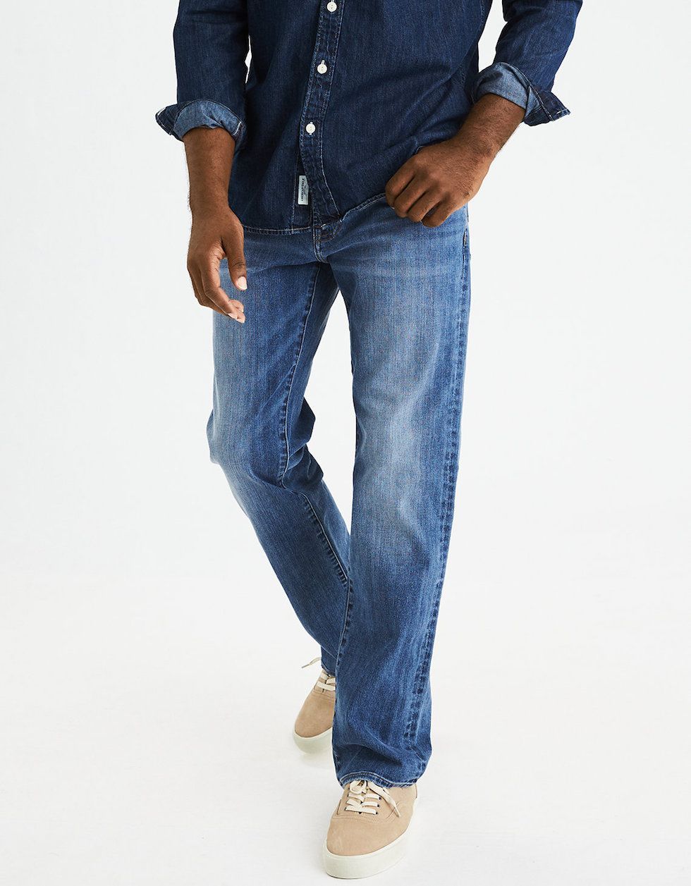 Buy > american eagle flex jeans > in stock