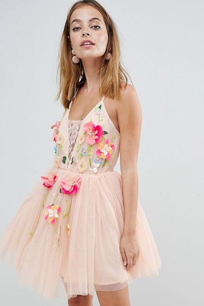 21 Cute Homecoming Dresses What To Wear The Dance 2018 Fl Embellished Homecoming Dress