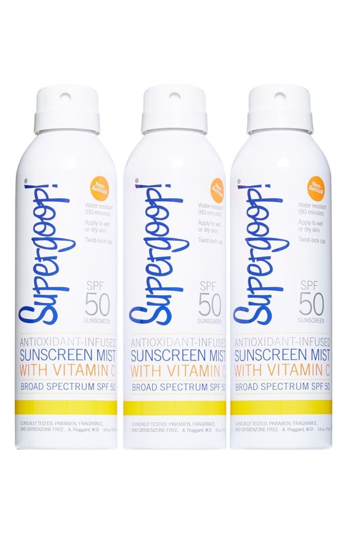 Supergoop! SPF 50 Antioxidant-Infused Sunscreen Mist