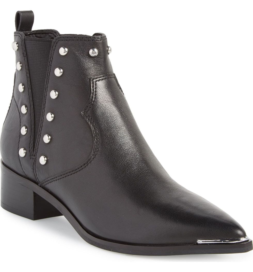 A Pair of Edgy Black Boots 