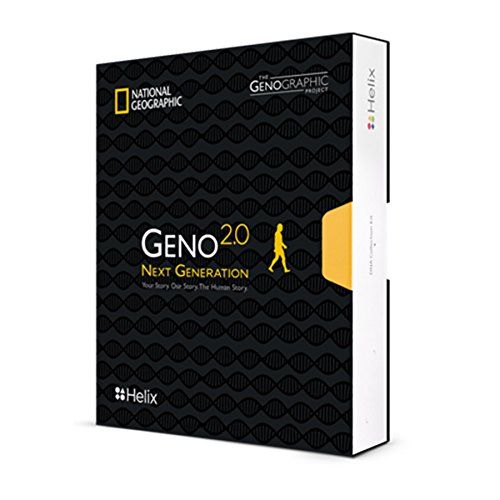 National Geographic DNA Test Kit: Geno 2.0 Next Generation (Ancestry) - Powered by Helix