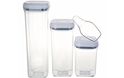 OXO Good Grips 3 Piece Pop Container Set with Scoop