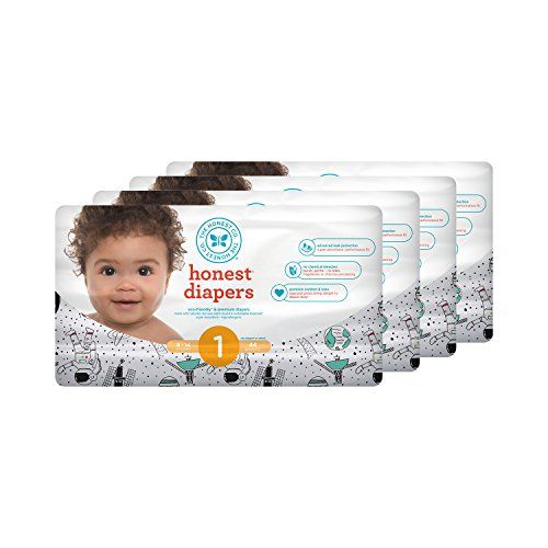Honest Baby Diapers, 176-Count