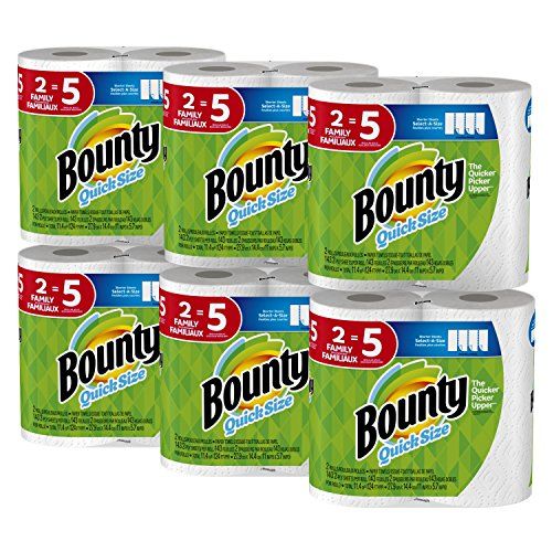 Bounty Quick-Size Paper Towels, 12-Pack