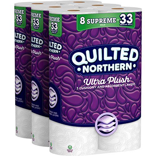 Quilted Northern Ultra Plush Toilet Paper, 24 Rolls 