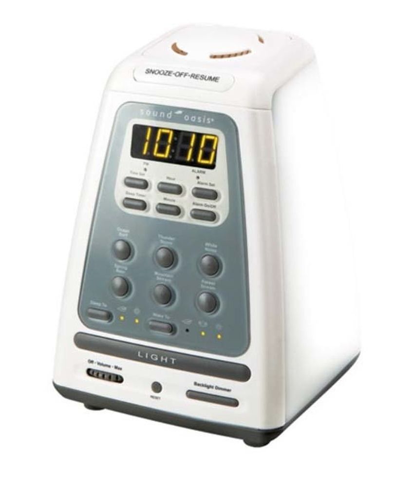 Wake-Up Light Aromatherapy Sleep Sound Machine & Alarm Clock
