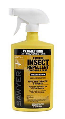 Great for Backpackers: Sawyer Permethrin Clothing Insect Repellent