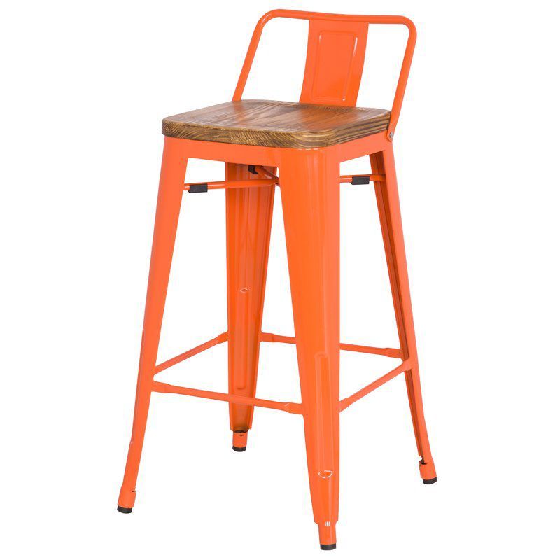 colored metal bar stools