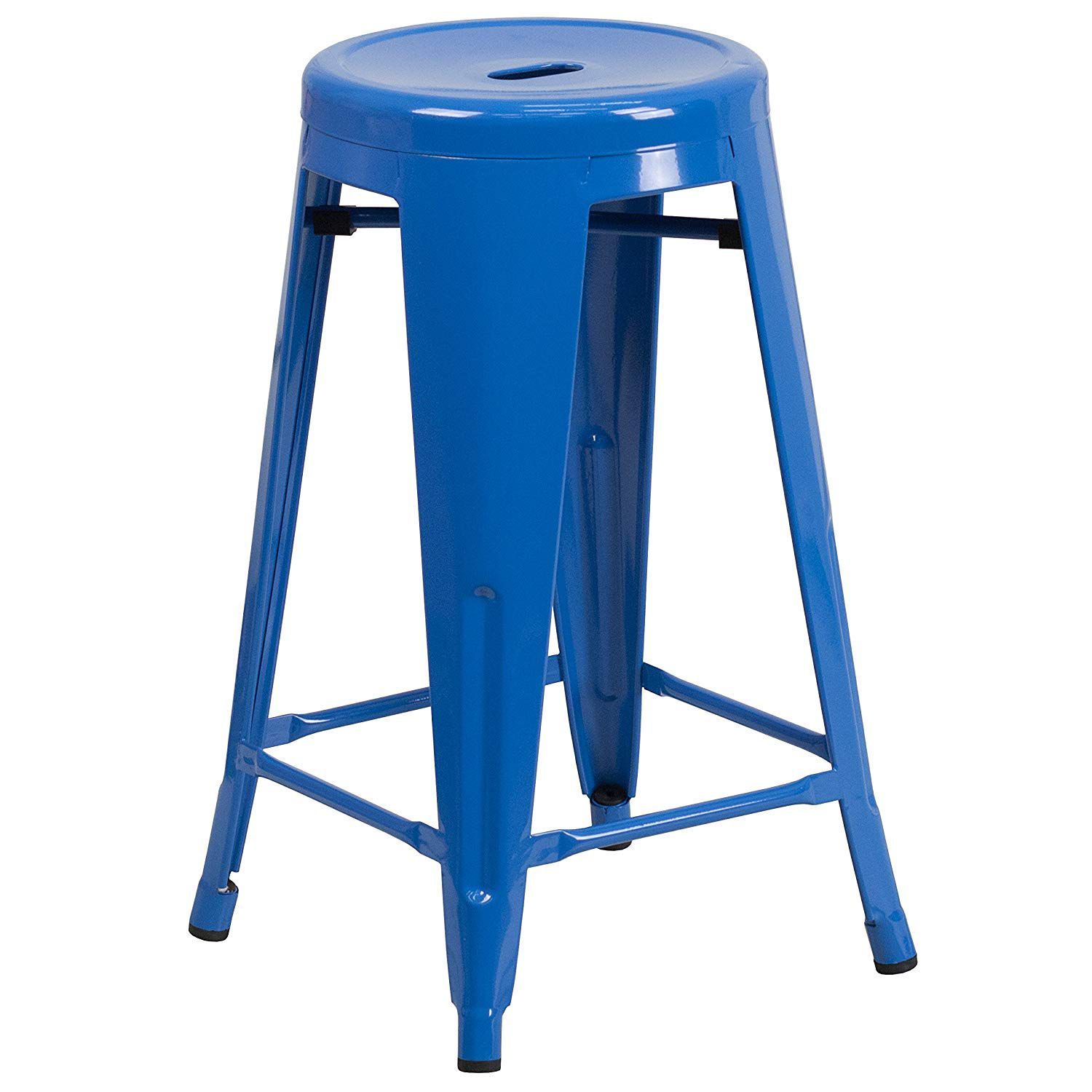 10 Colorful Bar Stools Your Kitchen, Colored Metal Bar Stools