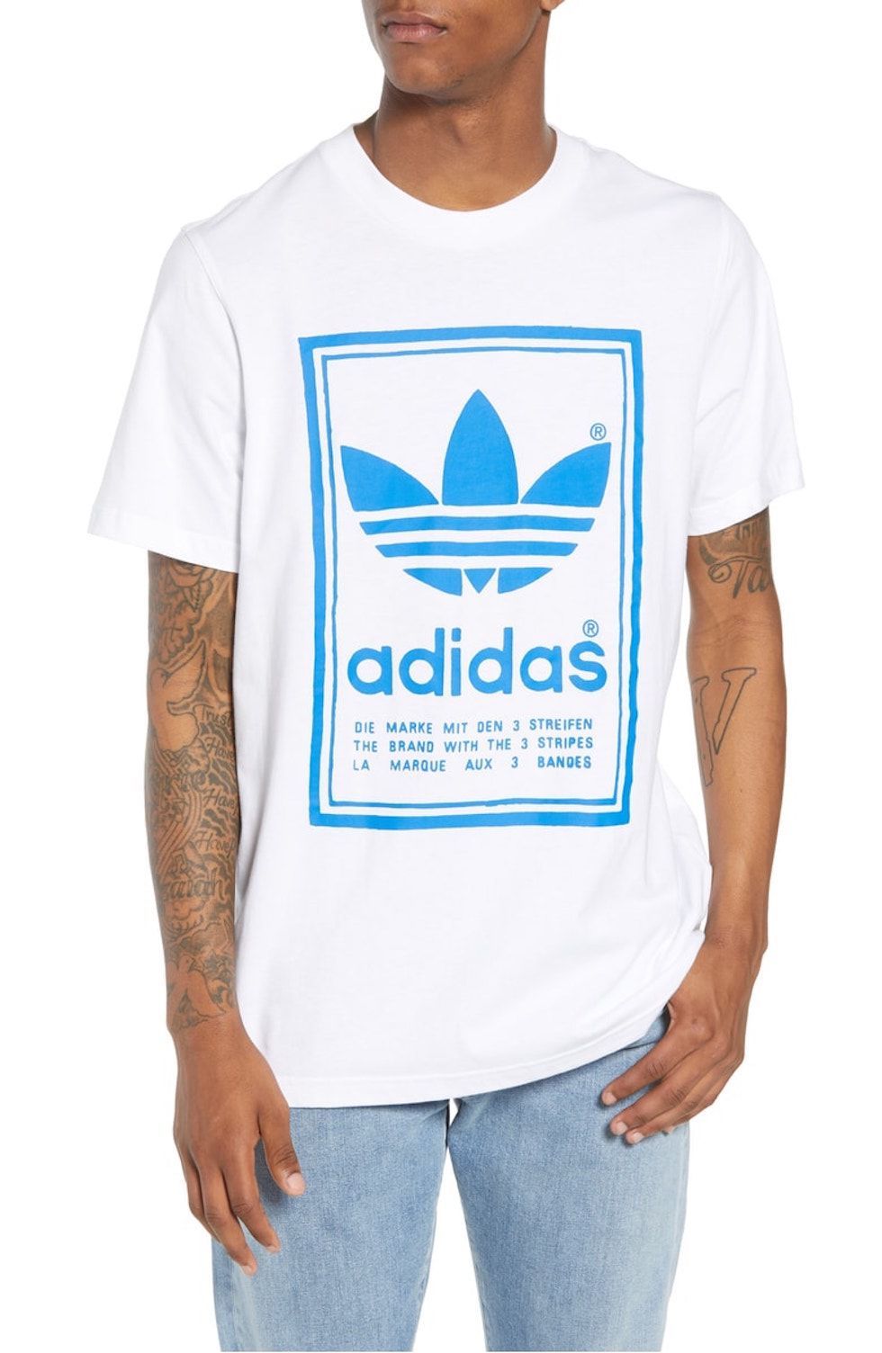 Adidas Originals Vintage Logo Graphic T-Shirt