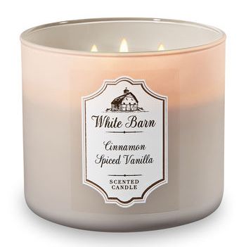 White Barn Cinnamon Spiced Vanilla Candle