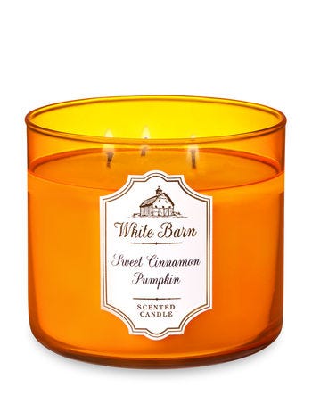 White Barn Sweet Cinnamon Pumpkin Candle