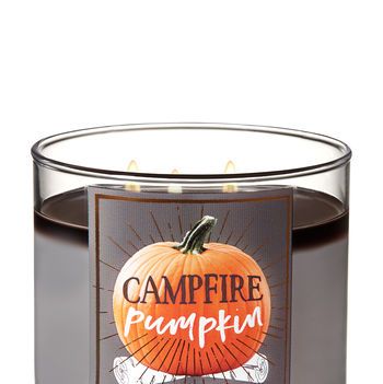 Campfire Pumpkin 3-Wick Candle