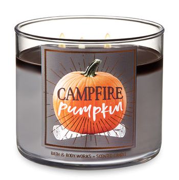 Campfire Pumpkin 3-Wick Candle