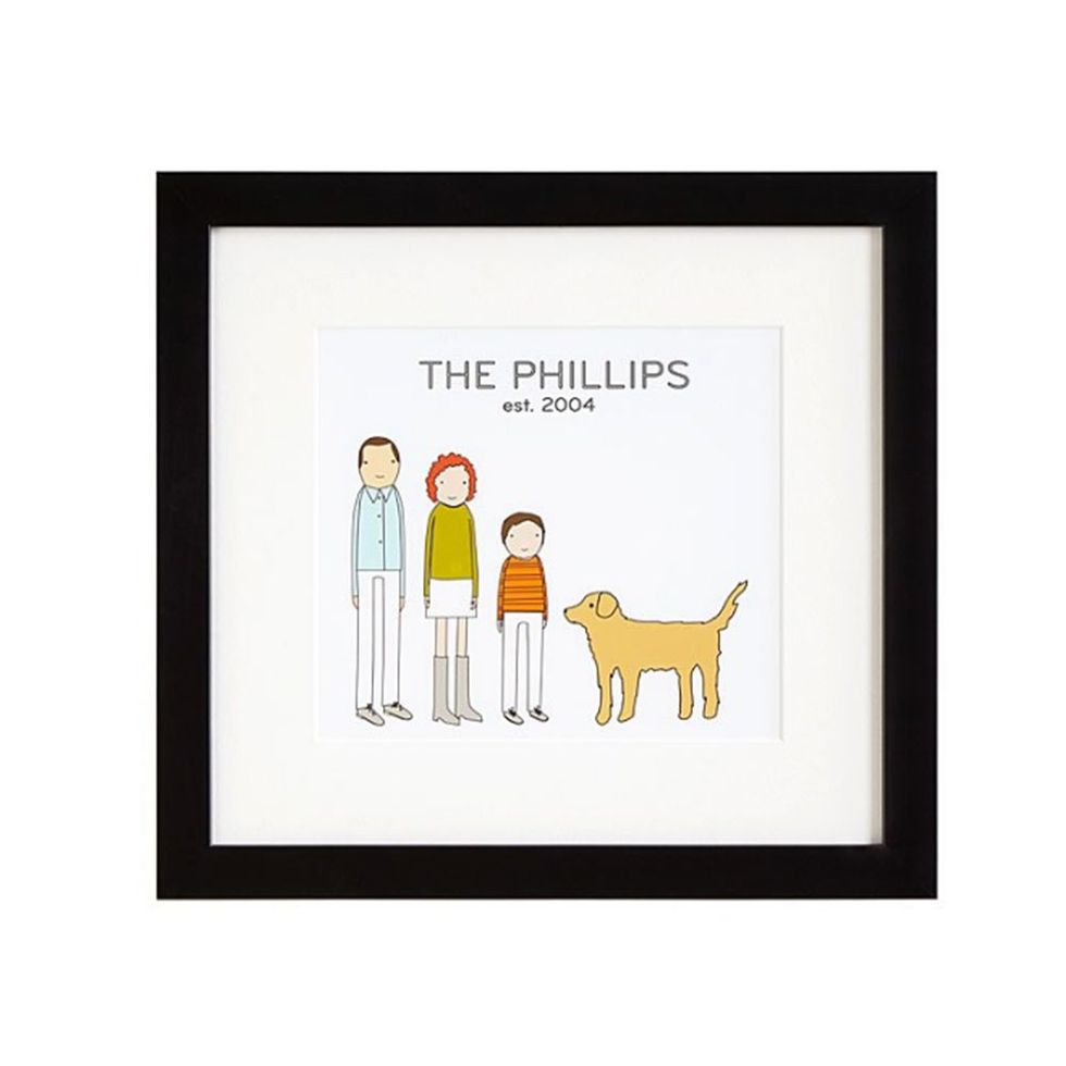 Uncommon Goods Personalized Family Print