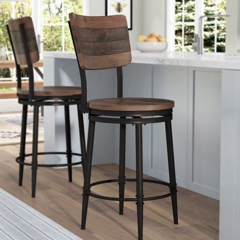 10 Farmhouse Bar Stools For Your Kitchen Style Your Kitchen Like Joanna Gaines