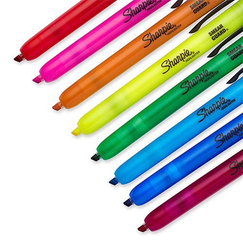 Sharpie Accent Retractable Highlighters