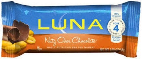 Luna Bar: Nutz Over Chocolate 