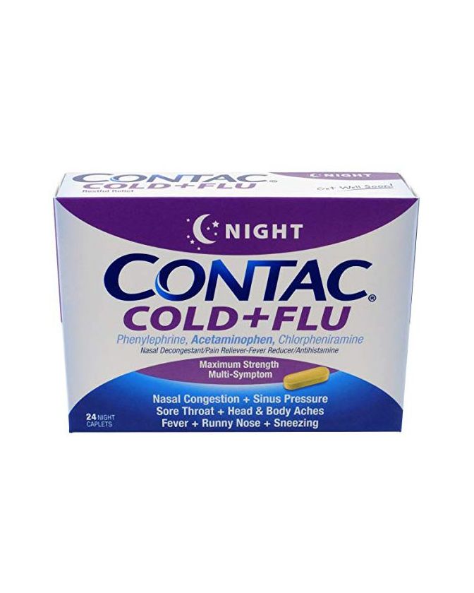 Contac Cold+Flu Caplets
