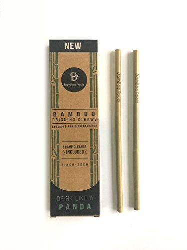 BamBoo Roots Biodegradable Drinking Straws